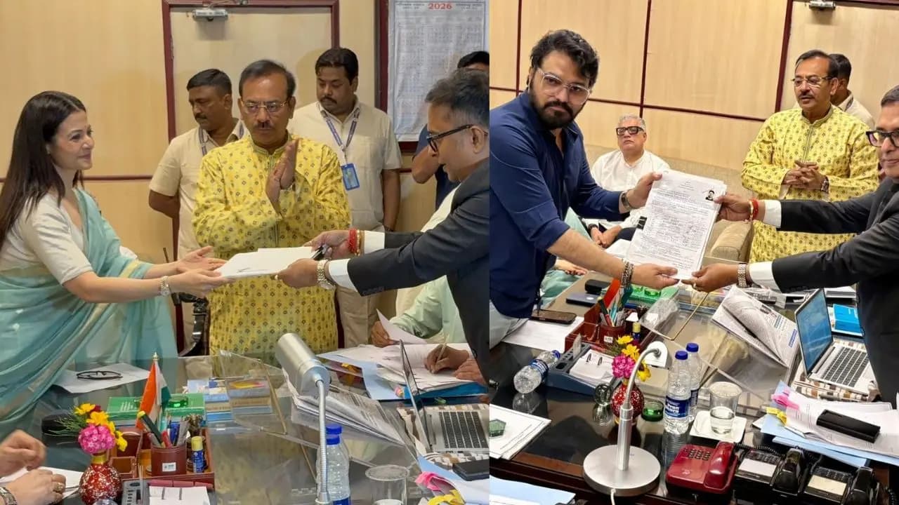 Koel Mallick, Babul Supriyo File Rajya Sabha Nominations; TMC Actress Starts New Political Journey