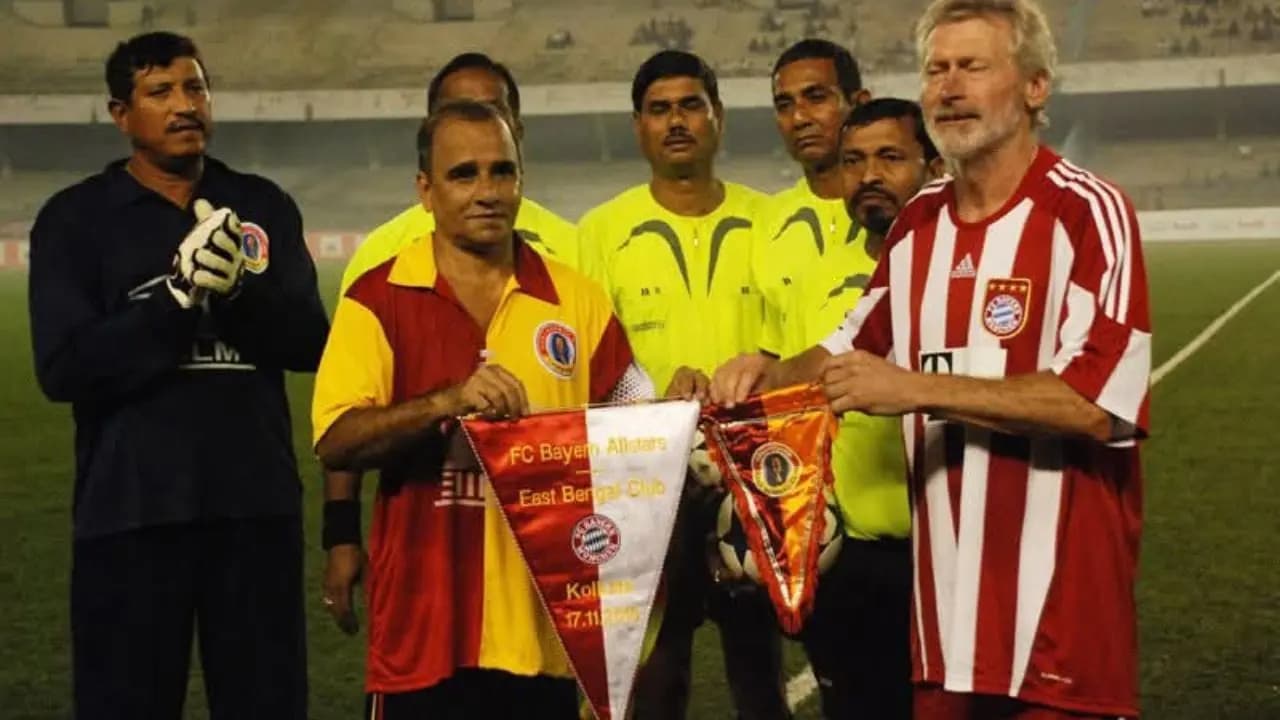 Former Footballer Sudhir Karmakar hospitalised and now he is stable 