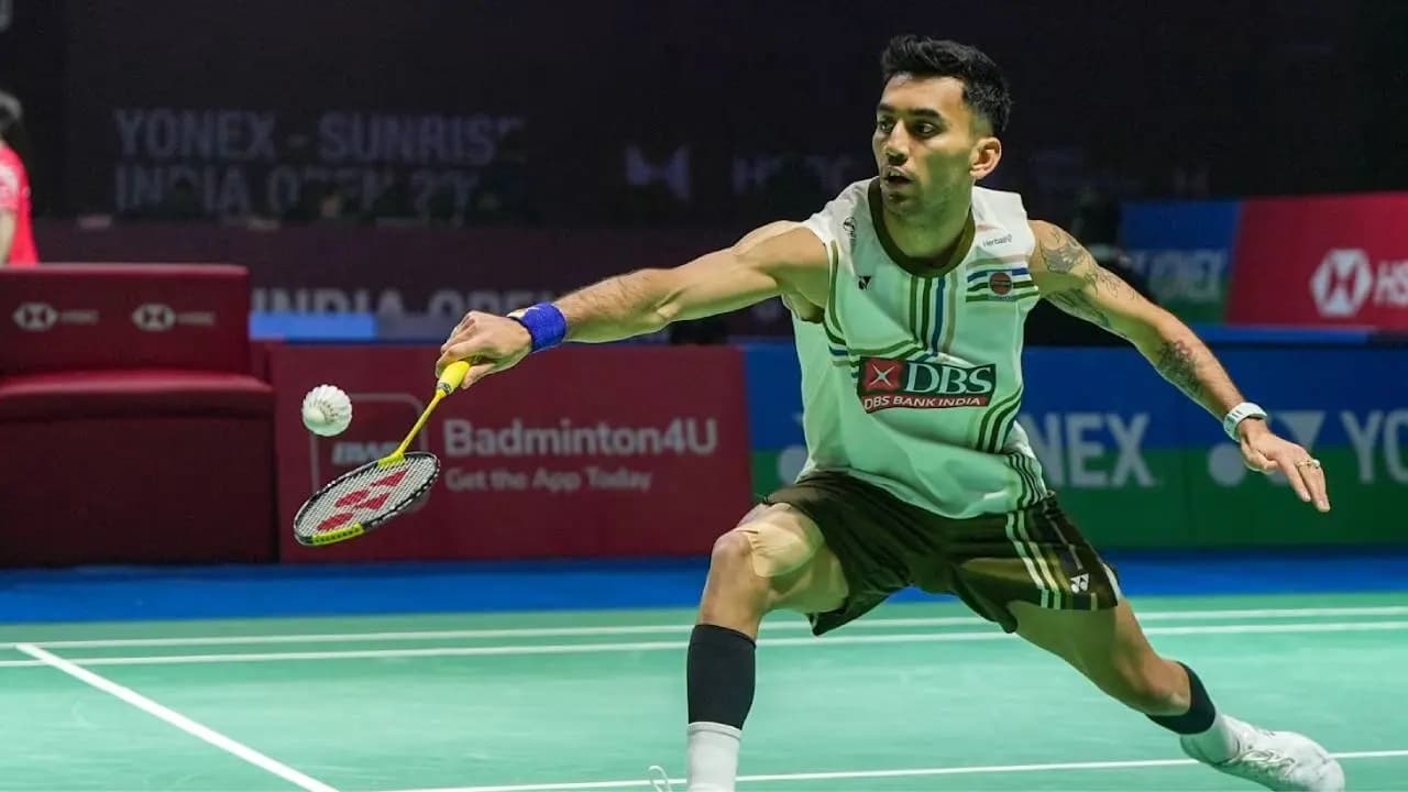 Lakshya sen storms into the semi final of all england open badminton