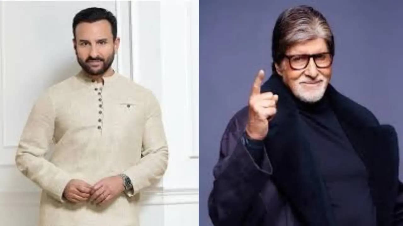Saif Ali Khan,Amitabh Bachchan