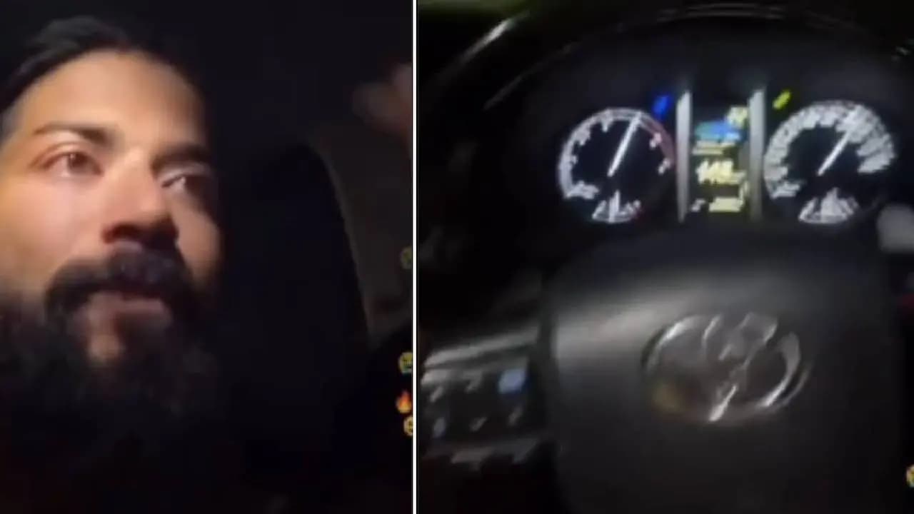 YouTuber Anurag Dobhal livestreams high-speed crash at 150 kmph on Social Media in Ghaziabad