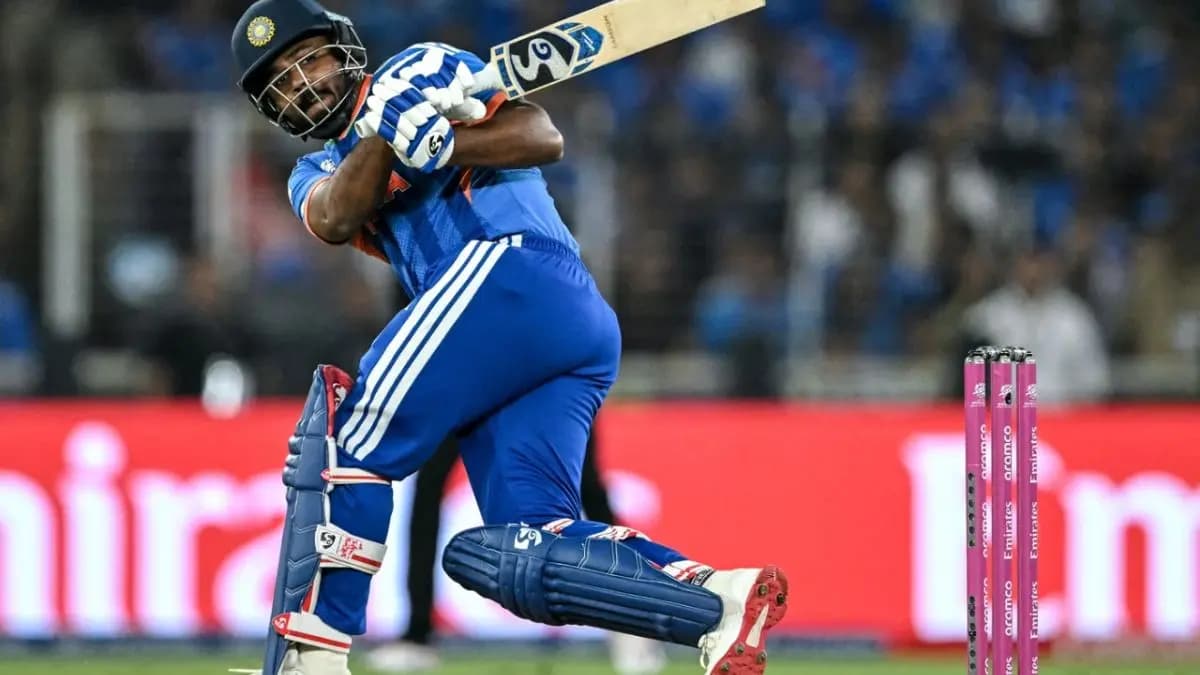 T20 World Cup:Sanju Samson scores blistering 89 in the final