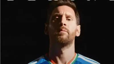 T20 World Cup: Lionel Messi wears India jersey in a show of support to Men in blue 