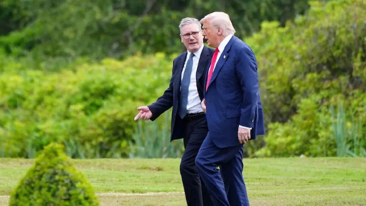 Donald Trump Slams Keir Starmer Over UK Warships Deployment in Middle East Conflict