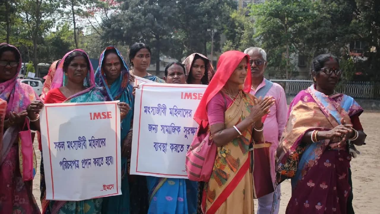 International Working Women’s Day: Rally in Kolkata Demands Rights for Women and Queer Workers