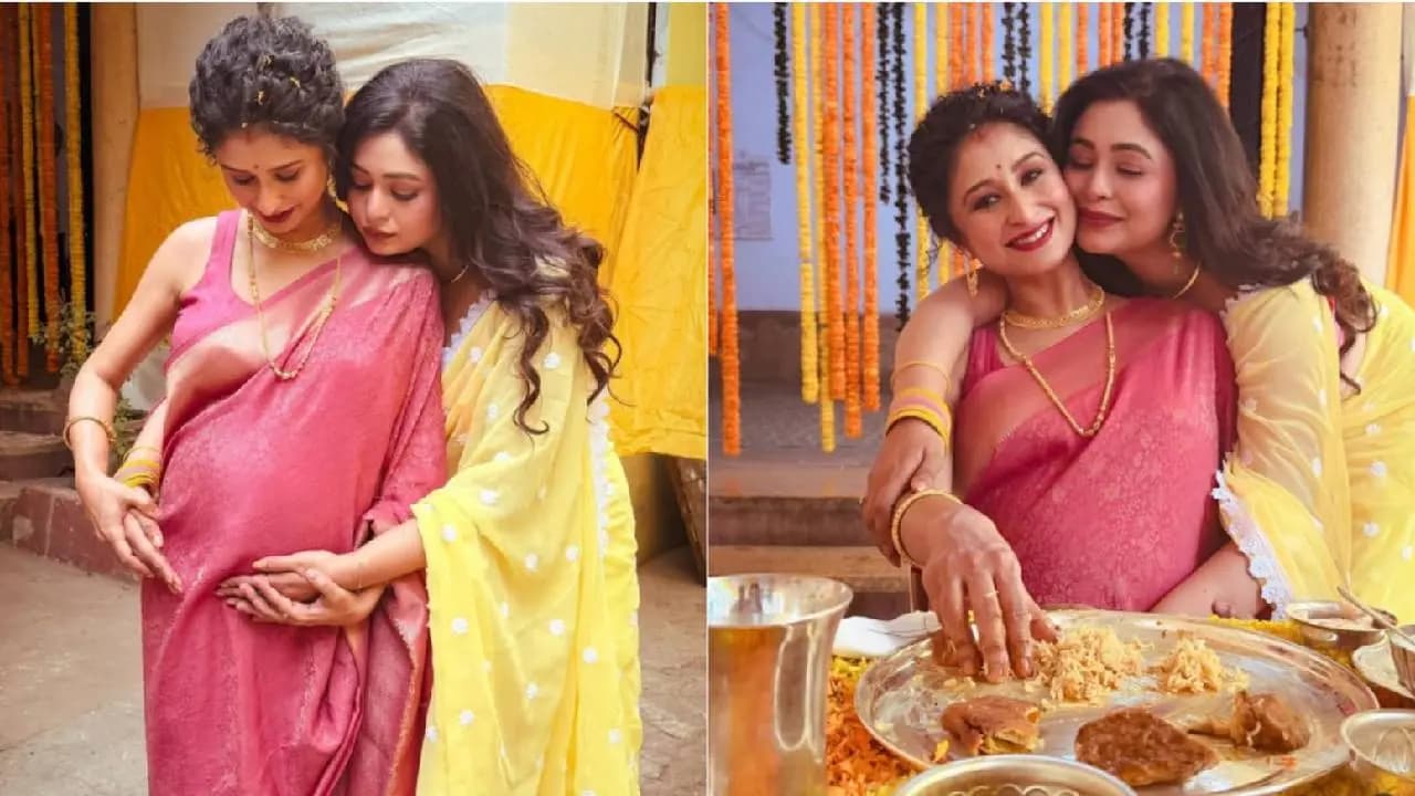 Ritabhari Chakraborty shares the glimpse of baby shower of Chitrangada Satarupa