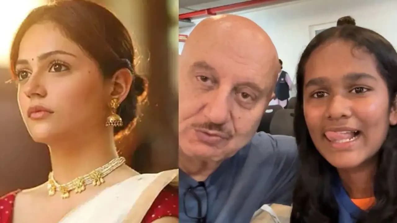Aneet Padda to Play Madhubala in Biopic; Anupam Kher Visits Satish Kaushik’s Daughter’s School