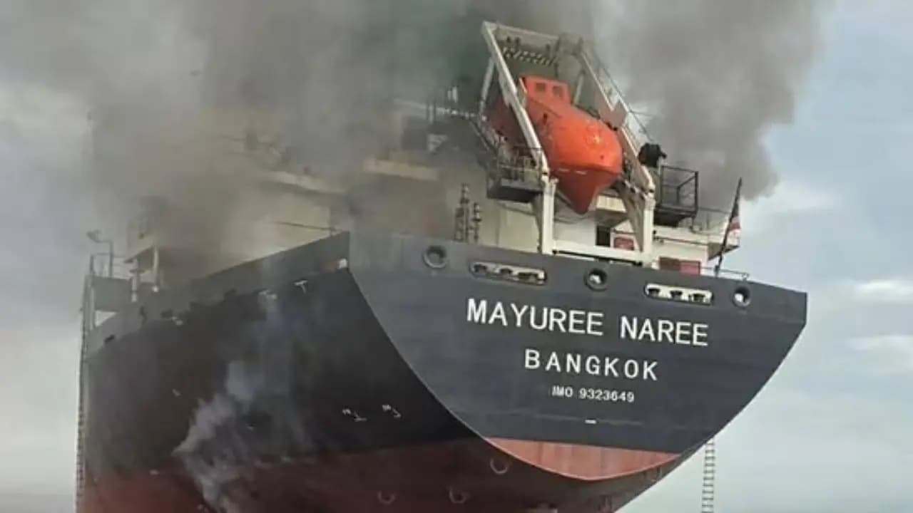 Iran Attacks India-Bound Cargo Ship in Strait of Hormuz; 3 Missing After Missile Strike