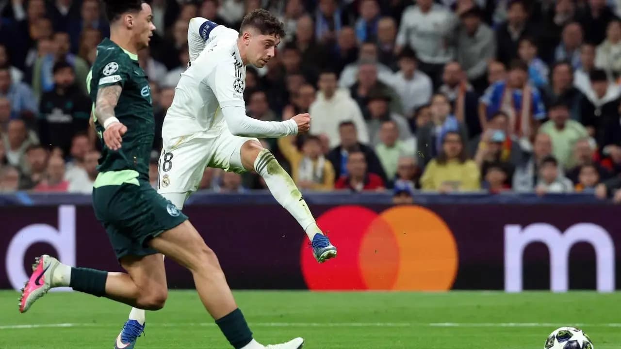Real Madrid beat manchester city in champions league last 16 match