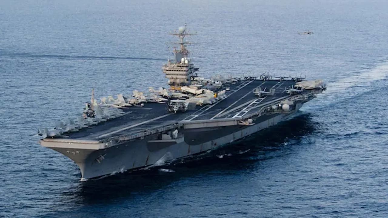 Iran says struck US aircraft carrier Abraham Lincoln