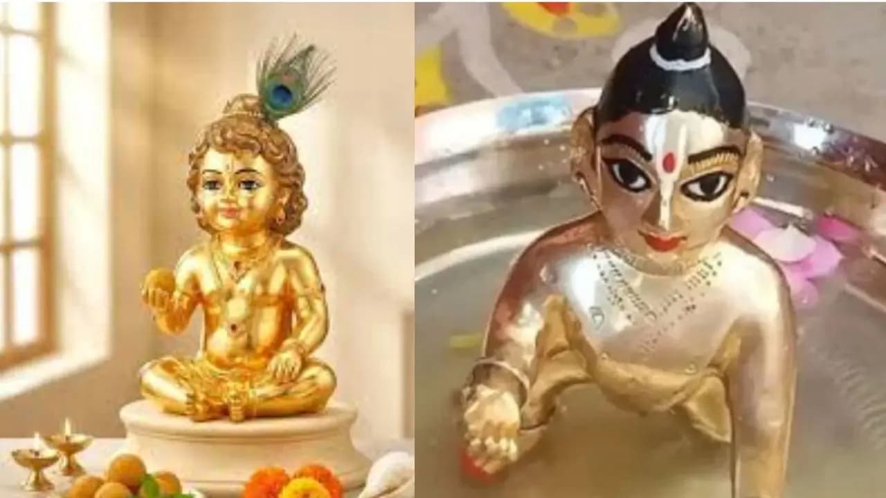 Best Time for Ladoo Gopal Snan: Auspicious Rituals and Timing According to Shastra