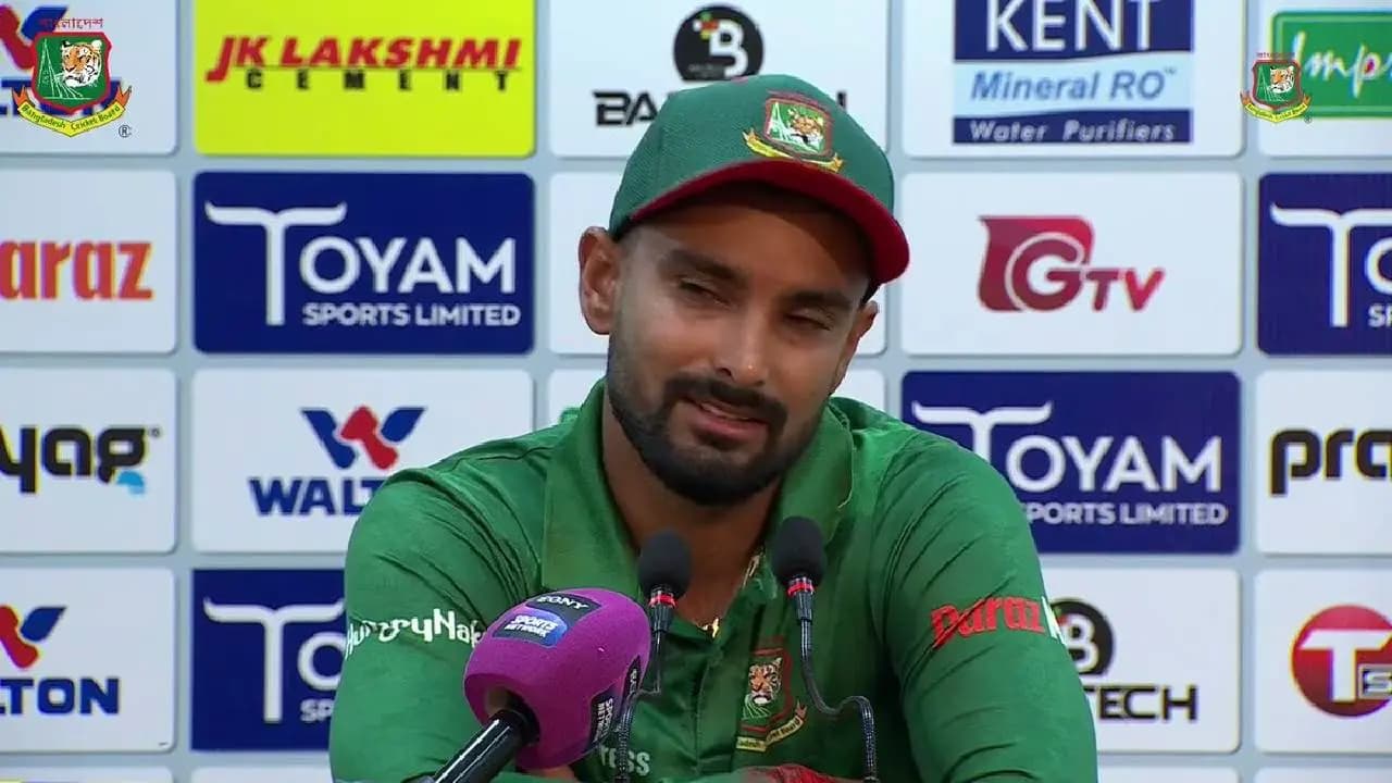 ‘চ্যারিটি ম্যাচ খেলতে আসিনি’, আঘা সলমনের আউট নিয়ে অনুশোচনা না করেই মন্তব্য লিটনের