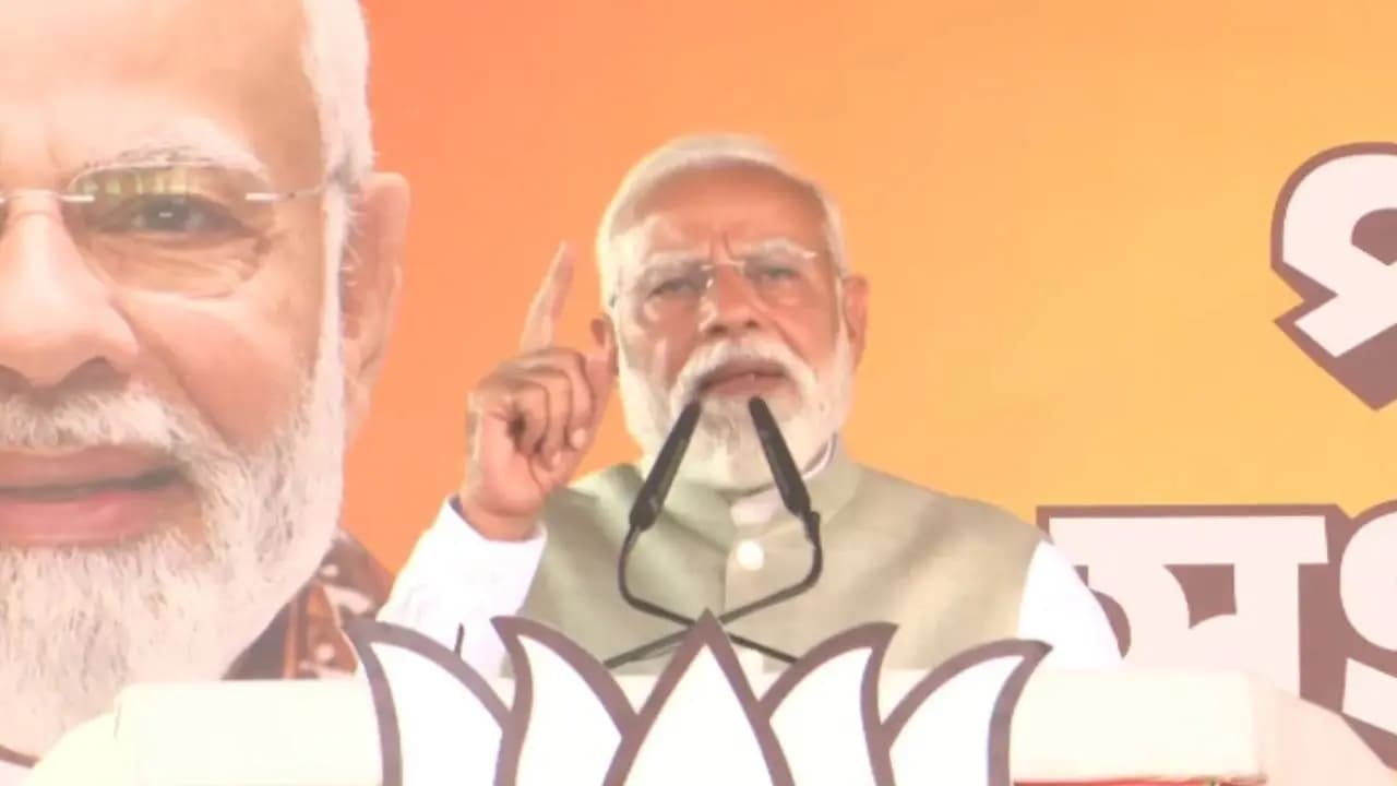 PM Modi at Brigade: PM Launches Scathing Attack on TMC Over Sandeshkhali and RG Kar Issues