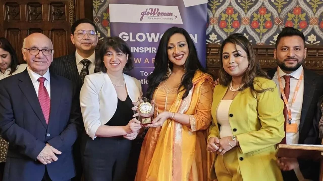 Rituparna Sengupta Honored as ‘Timeless Diva’ at UK House of Commons