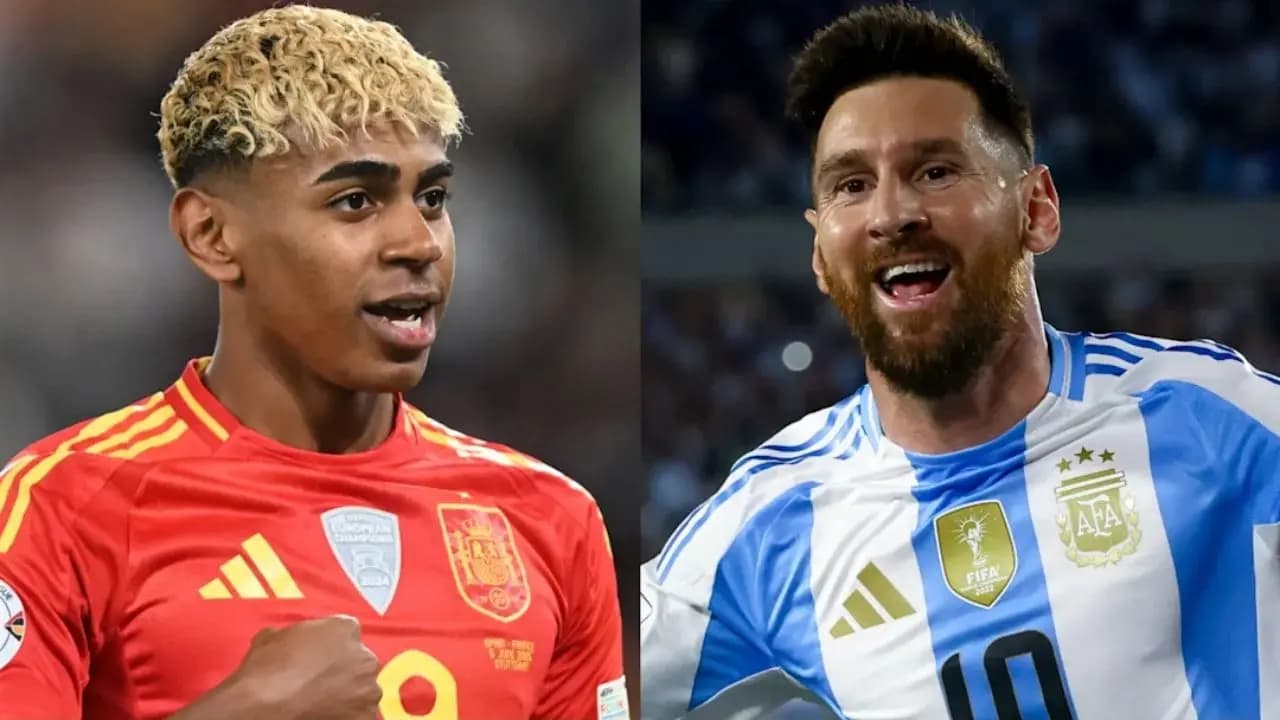 Messi and Yamal 