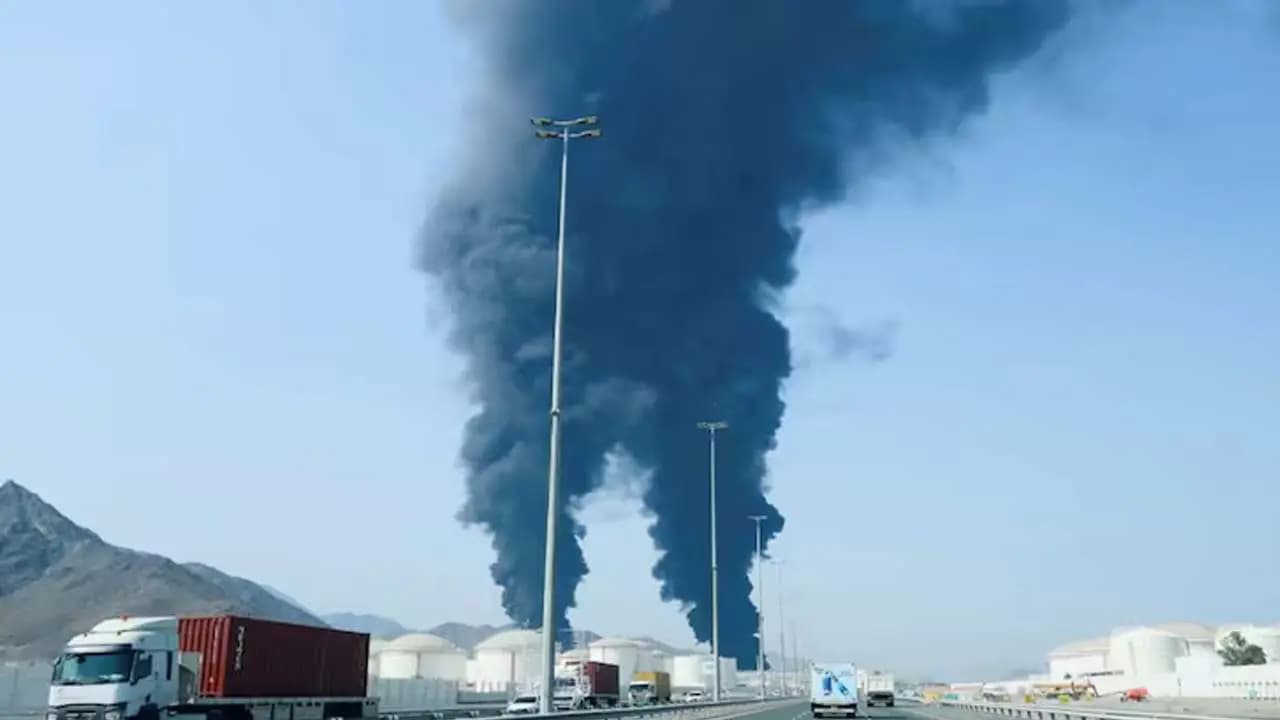  Panic in Central Asia Amid Irans Retaliatory Aggression massive explosion rocks Dubai Kuwait airport also under attack