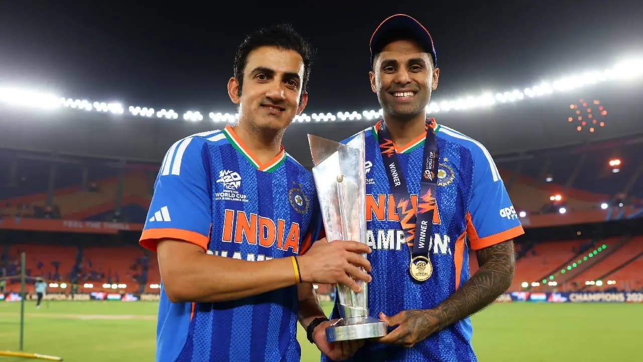 Gautam Gambhir's Smile After India's T20 World Cup Win; Suryakumar Yadav Reveals Secret