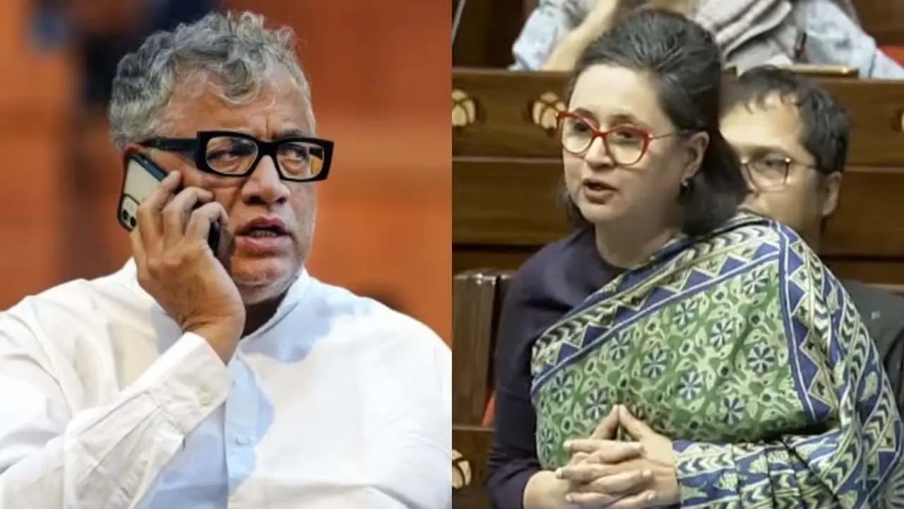Tmc MPs stage walkout from Rajya Sabha over the transfer of the Chief and Home Secretaries on the Election Commissions directive