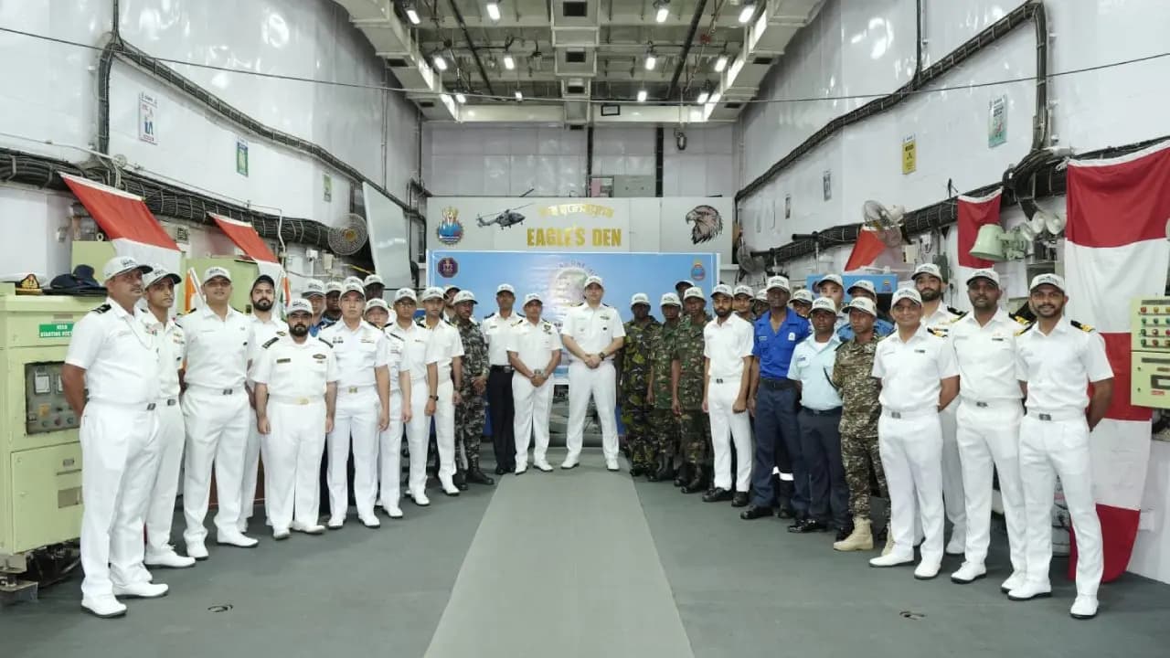 Indian Navy Continues Ios Sagar Initiative To Strengthen Maritime Partnership With Indian Ocean Nations