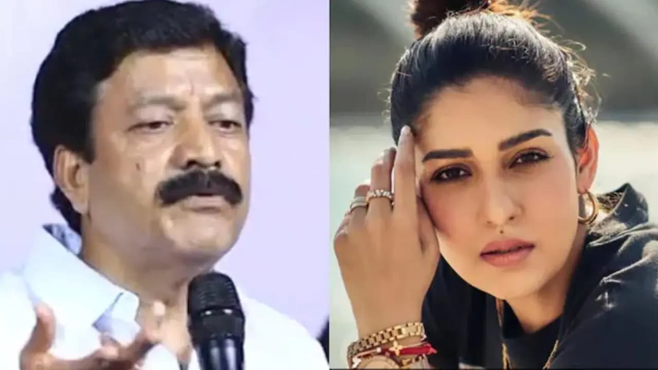AIDMK leader controversial remarks on actress nayanthara