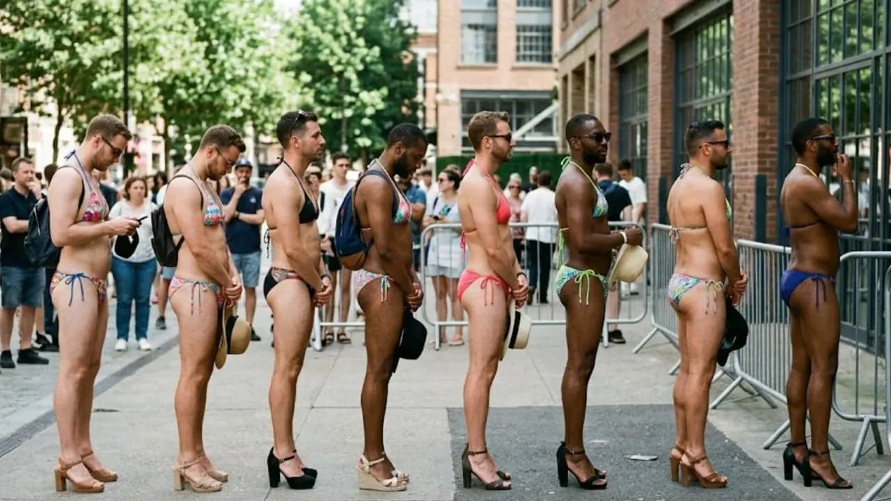 Men Wear Bikinis for Free Fuel: How a Russian Gas Station's Marketing Stunt Went Hilariously Wrong