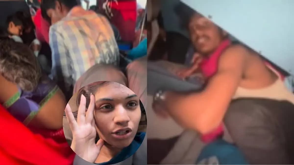 Man trying to sleep next to woman ttunning incident in sleeper coach of train 