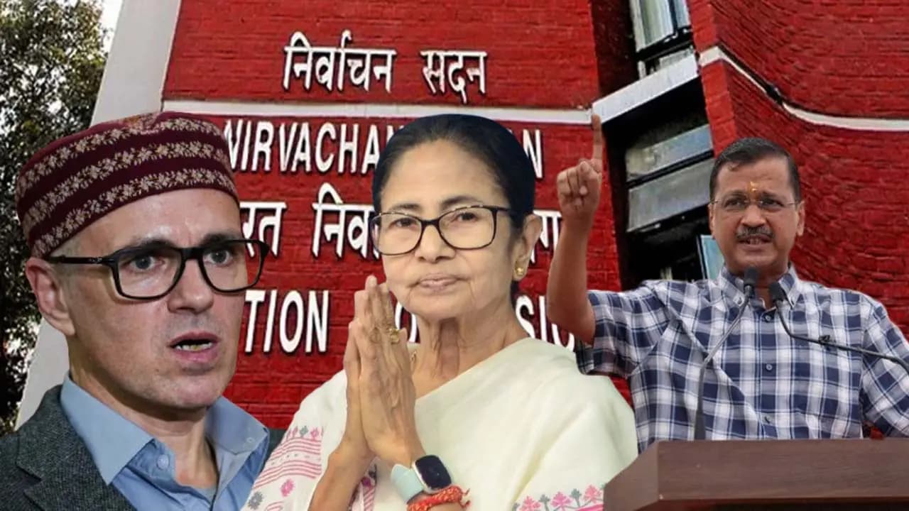 Bengal Election 2026: Omar Abdullah Arvind Kejriwal convey a message of solidarity with Mamata Banerjee in protest against the Election Commissions reshuffling of bureaucrats