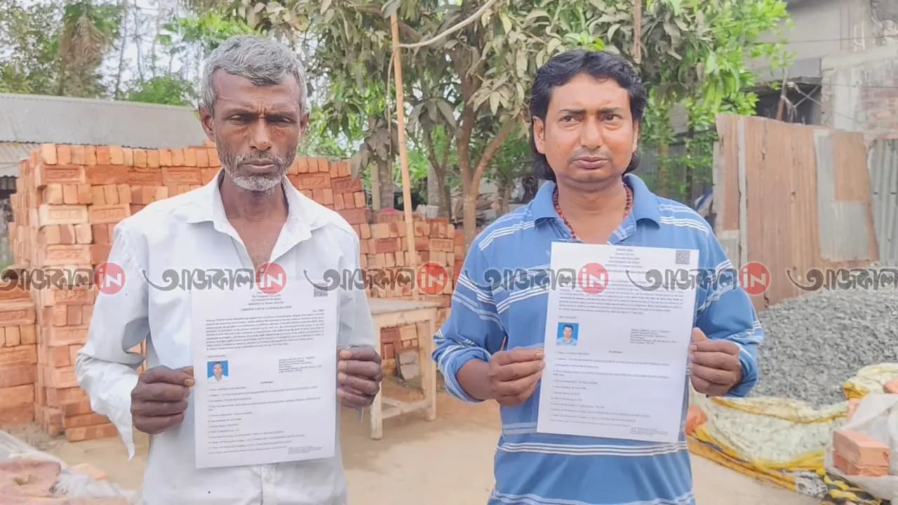 Two Matua Brothers gets Indian Citizenship through CAA after Voter List Deletion