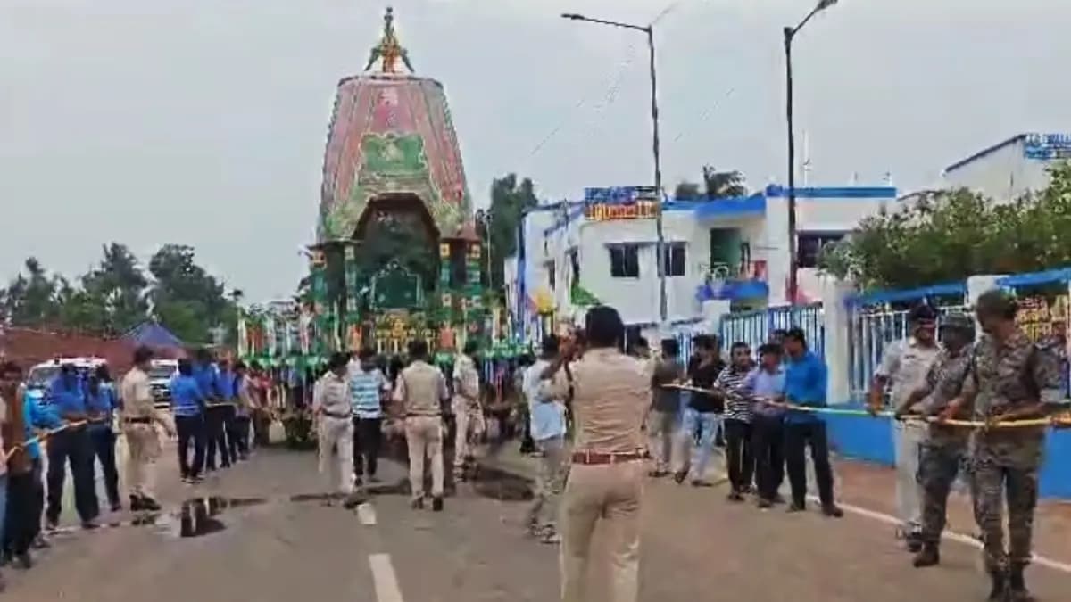 Preparation of Rath yatra begins in Digha