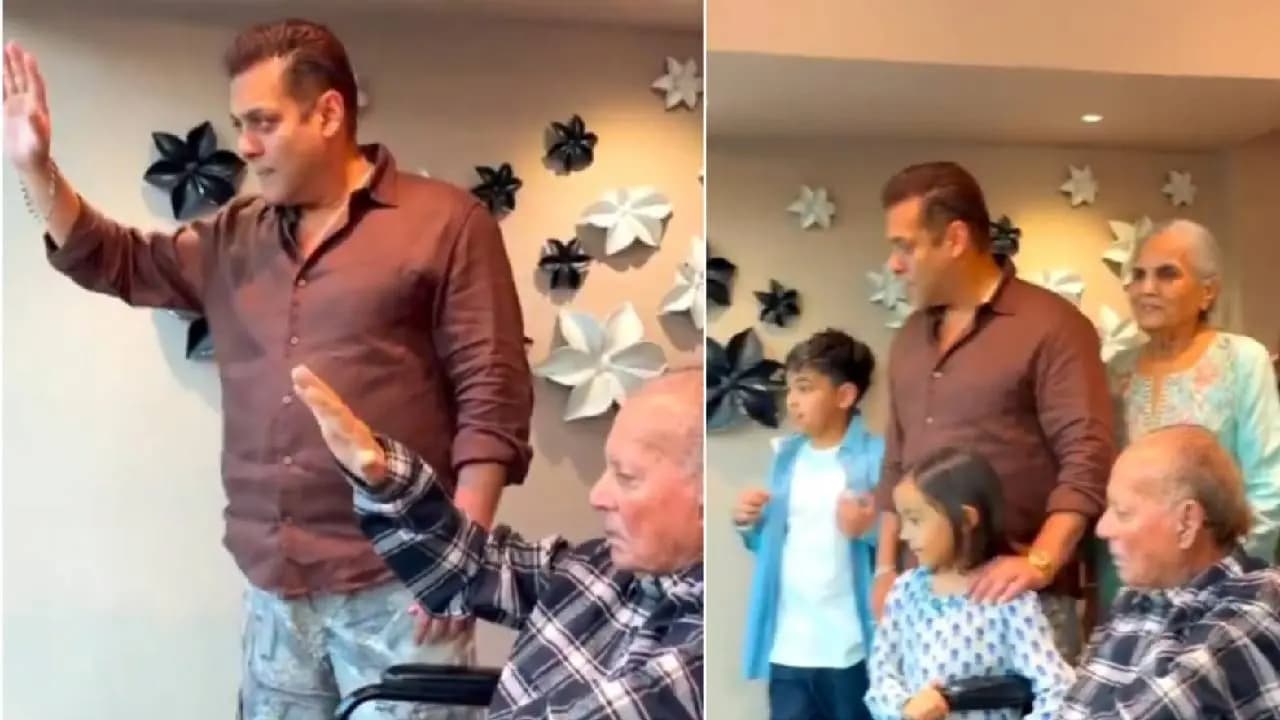 Salman Khan and Salim Khan Celebrate Eid 2026 at Galaxy Apartment After Recovery