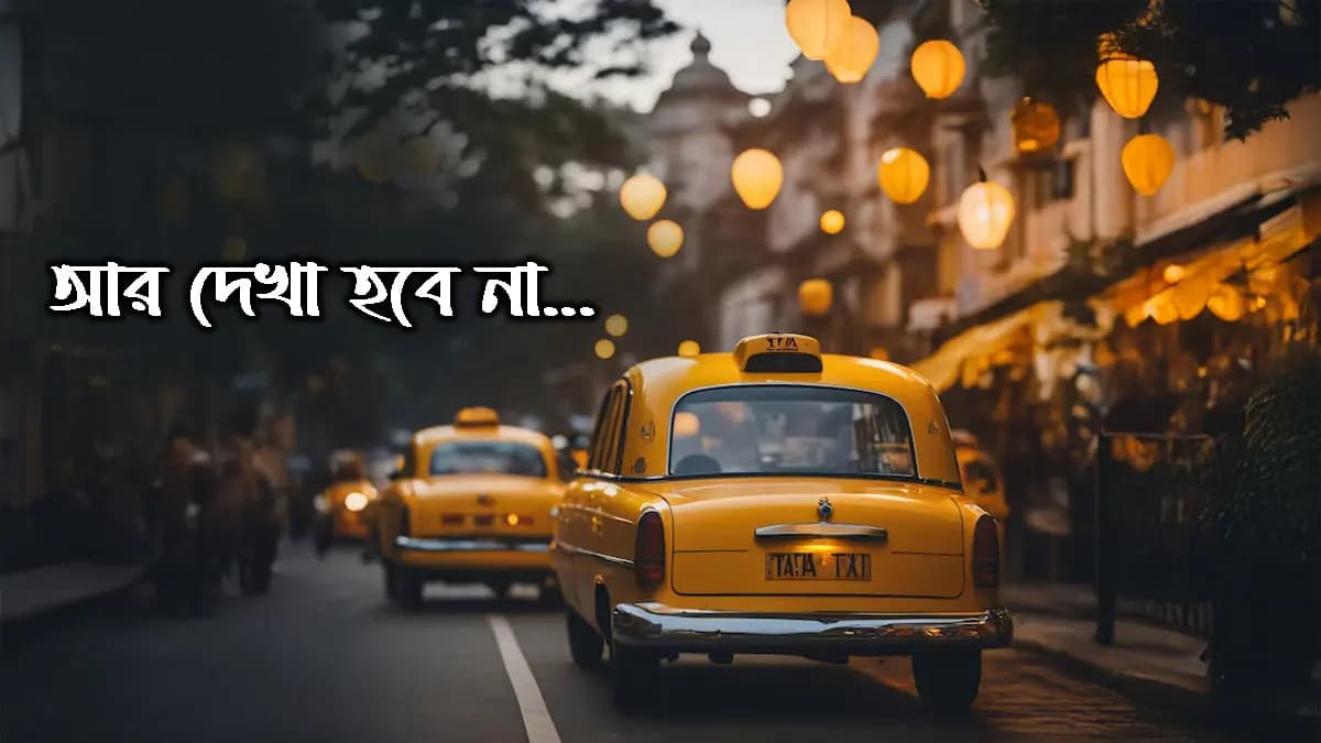 Kolkata is going to lose the yellow taxi too vdo