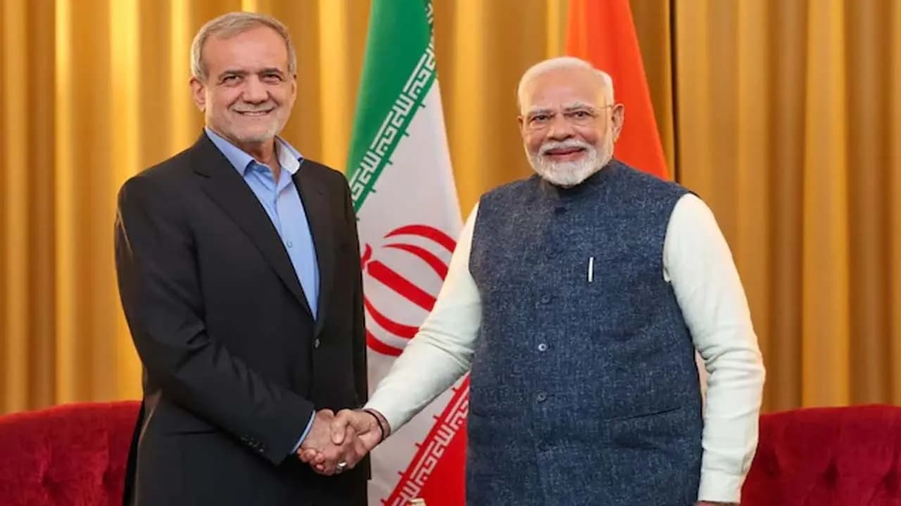 PM Modi Condemns Attacks on Iran Infrastructure in Call with Masoud Pezeshkian