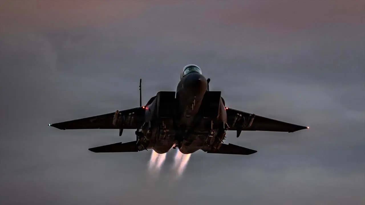 Iran Claims It Shot Down Enemy F-15 Near Hormuz