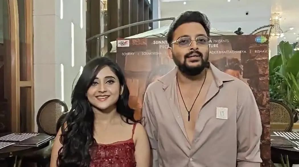 Sourav-Saumitrisha on a programme