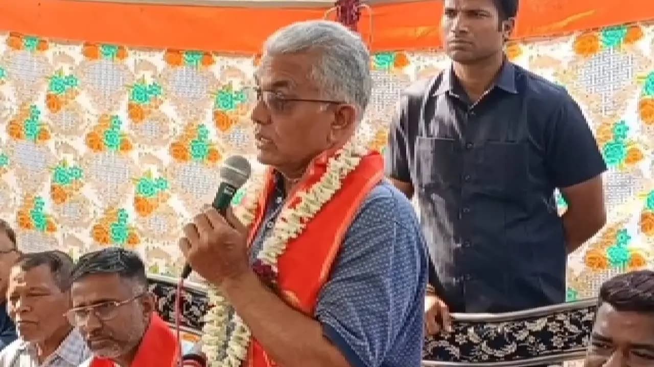 Bengal Elections 2026: BJP Candidate Dilip Ghosh Challenges Kharagpur IC Over Threats During Election Campaign
