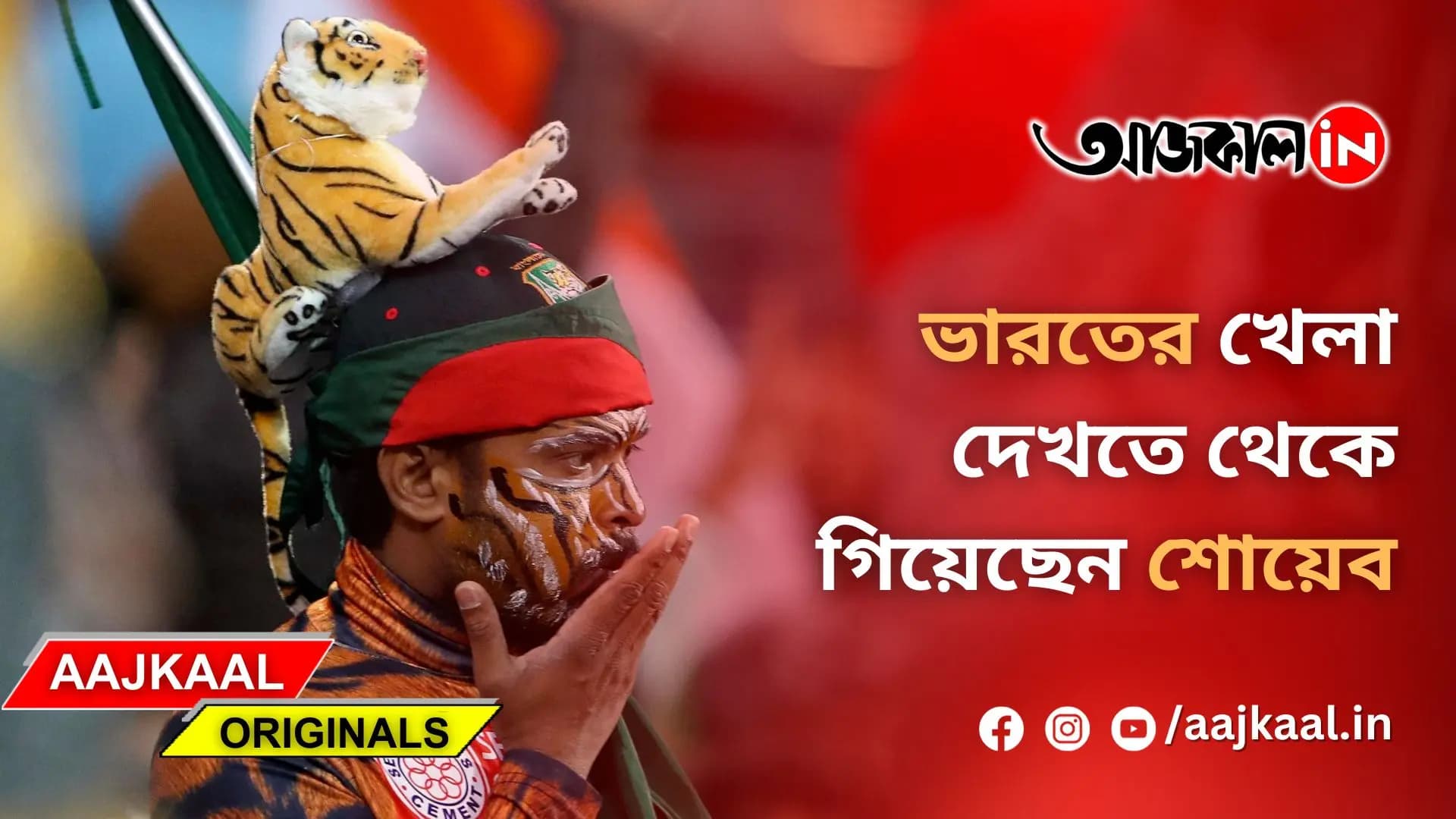 ভারতের খেলা দেখতে থেকে গিয়েছেন শোয়েব
