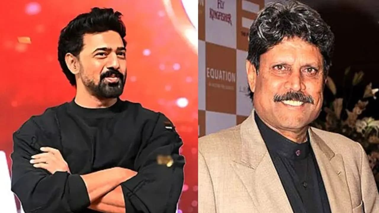 Dev meets Kapil Dev on the occassion of calcutta cricket and football club
