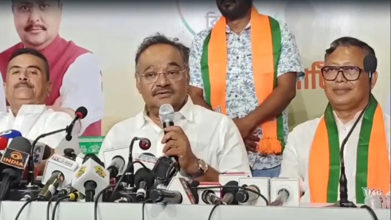 Bengal Elections 2026: Rajbanshi leader Banshi Badan Barman and Girjashankar Roy and former TMC MLA joined BJP