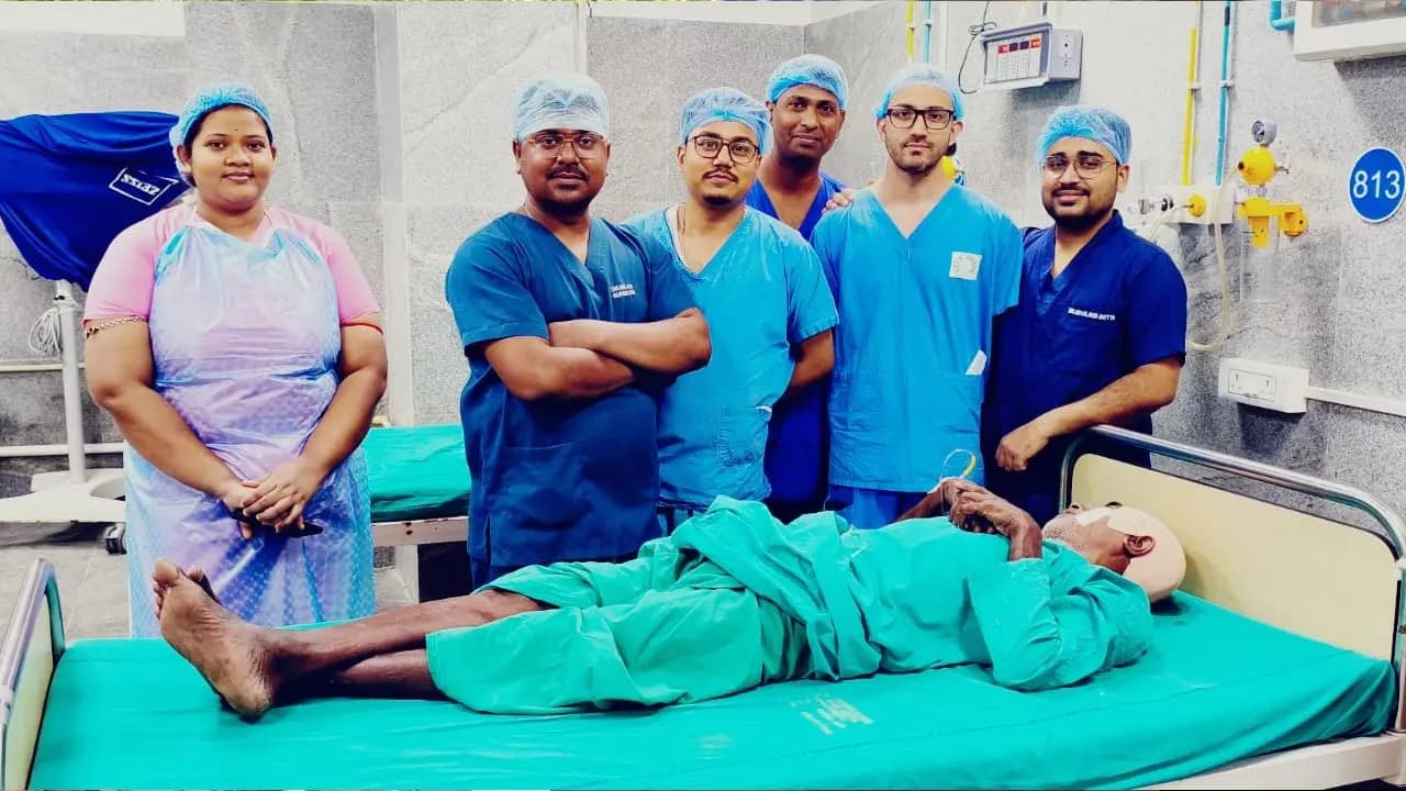 Gemini said MR Bangur Hospital Doctors Remove 10kg Tumor From Man’s Head After 45 Years