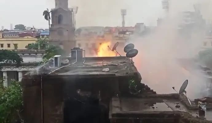 fire broke out at a house in bbd bag