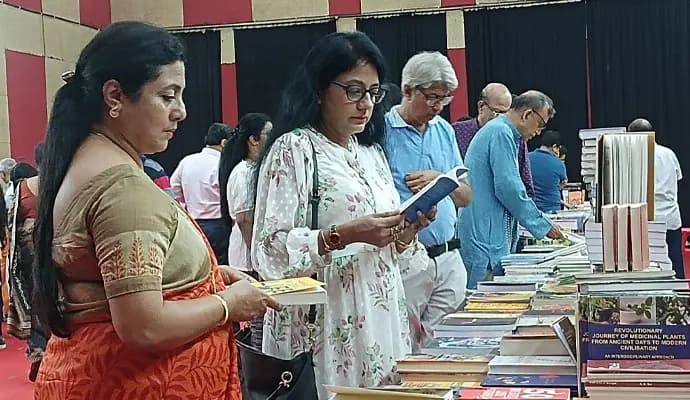 Calcutta club book fair inauguration