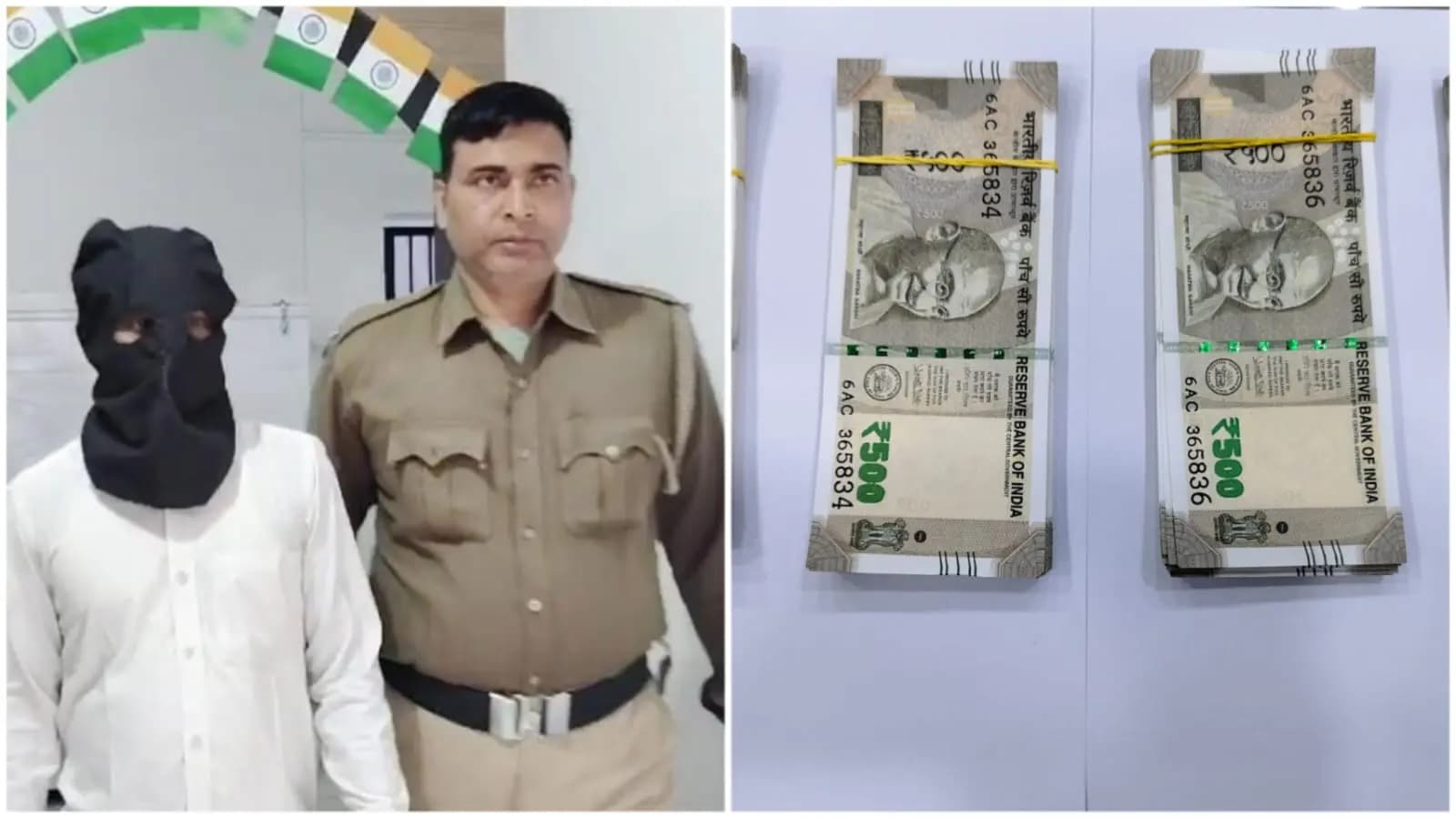 Man arrested with fake notes in murshidabad