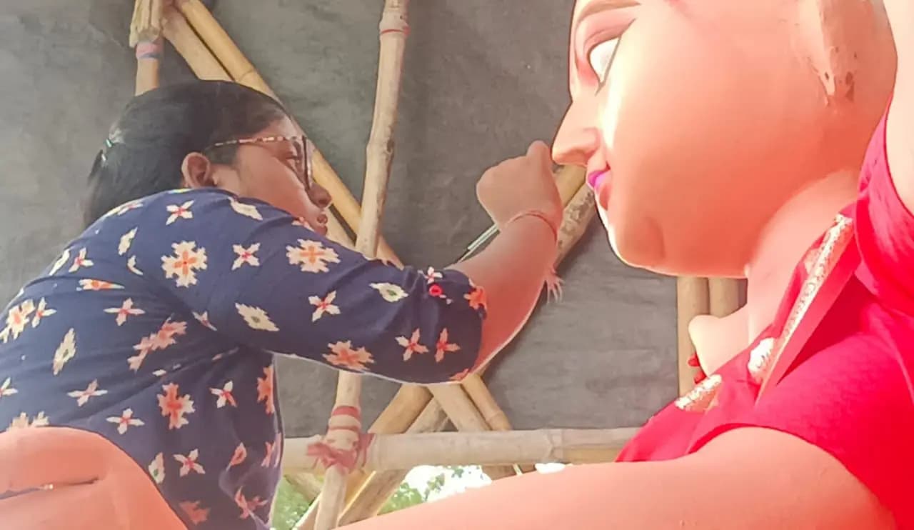 Jagadhatri Puja   at Chandannagar 