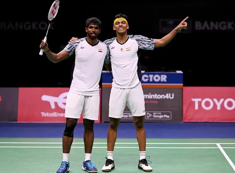 Satwik-Chirag crowned Thailand Open Men's Doubles Champion 