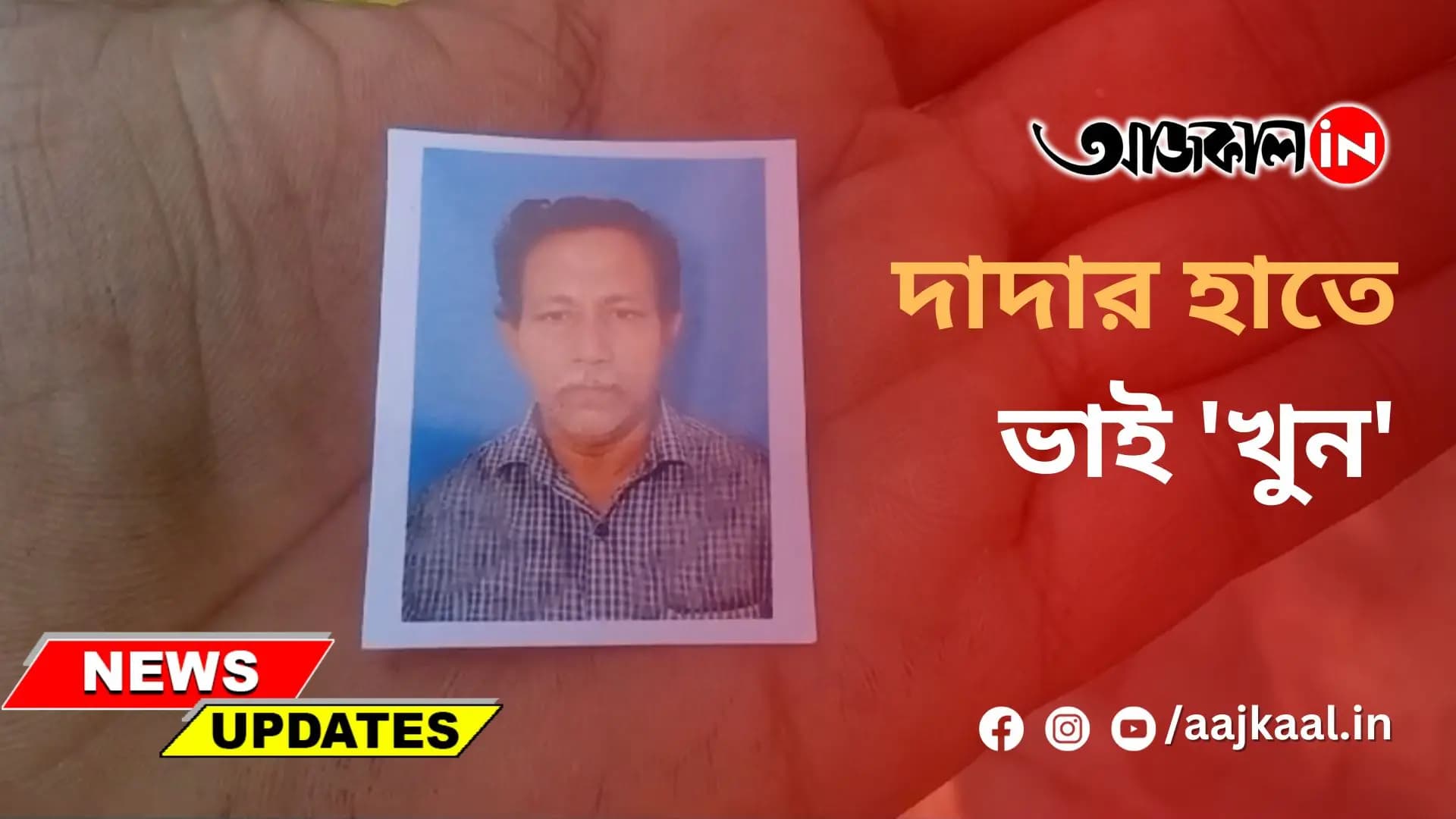 দাদার হাতে ভাই 'খুন'