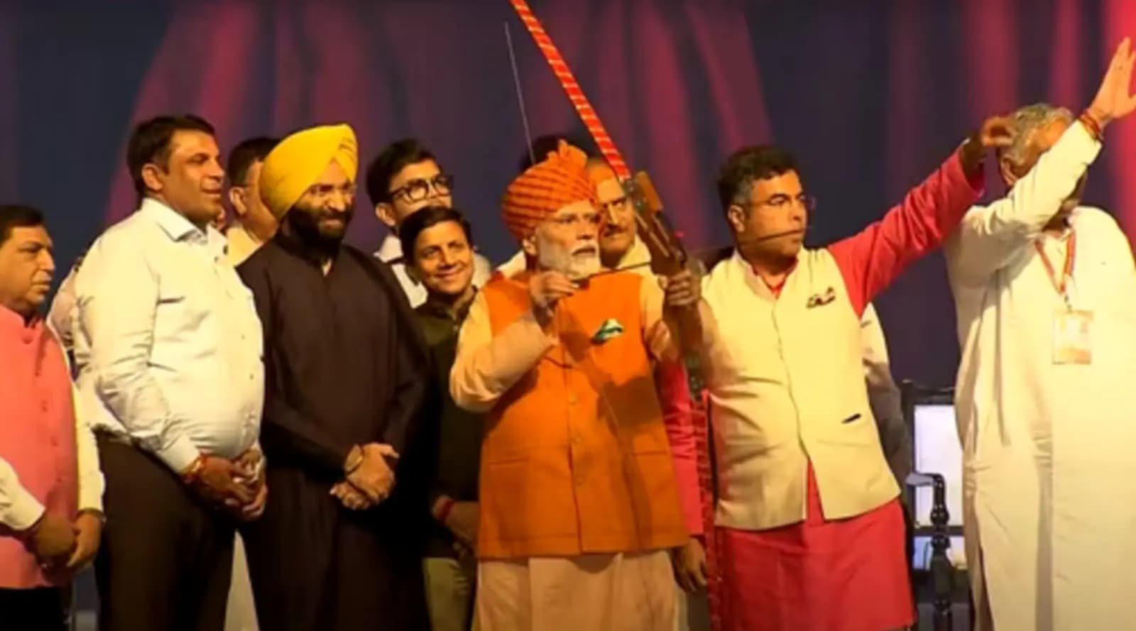 Narendra Modi at Ram Leela Maidan