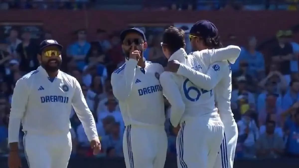Virat Kohli drops Finger On Your Lips Celebration after Yashasvi Jaiswal s Stunner Of Marnus Labuschagne spt