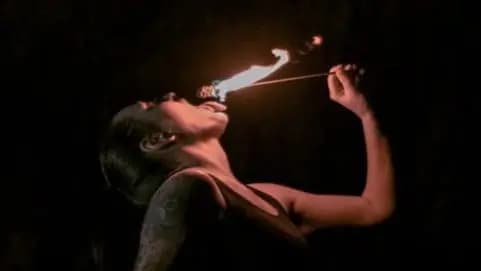 China Company Forces Employees To Eat Fire In for Confidence Building Exercise gnr 