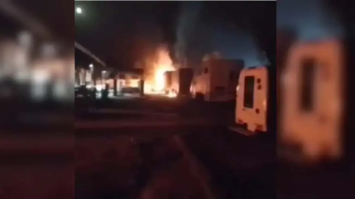 Explosion at Pakistan police training center