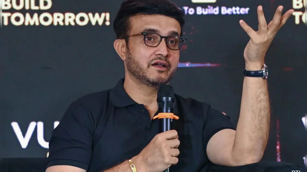 Former India captain  Sourav Ganguly reacts as BCCI overlooks Eden Gardens for India vs Australia test 
